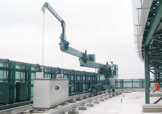 Automatisé CDGC Rail monté nettoyage de vitres plate-forme télécabine avec 9,0 m/min