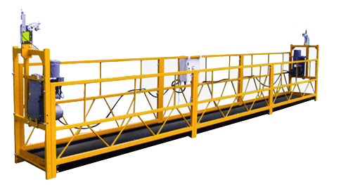 Le coffre-fort de ZLP1000 1000 kilogrammes a suspendu des systèmes d'échafaudage de plate-forme de travail